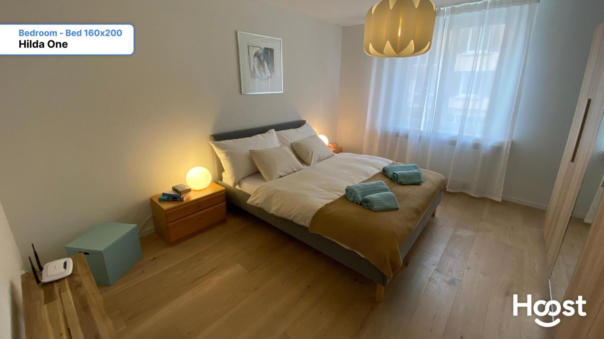 H1 With 4,5 Room, Bathroom, Kitchen, Central, Quiet & Modern With Office Zurich Exterior photo
