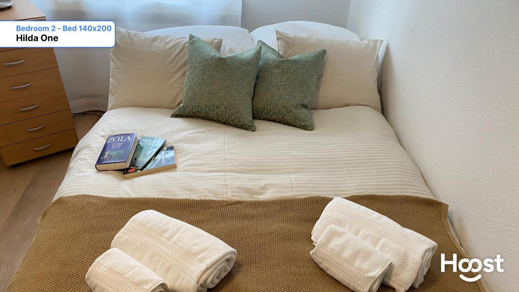 H1 With 4,5 Room, Bathroom, Kitchen, Central, Quiet & Modern With Office Zurich Exterior photo